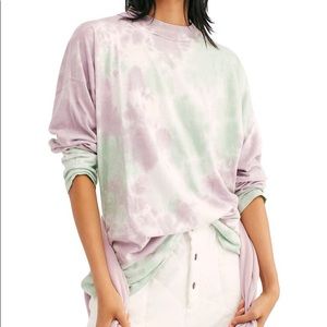 We the Free Tie Dye Long Sleeve Tee